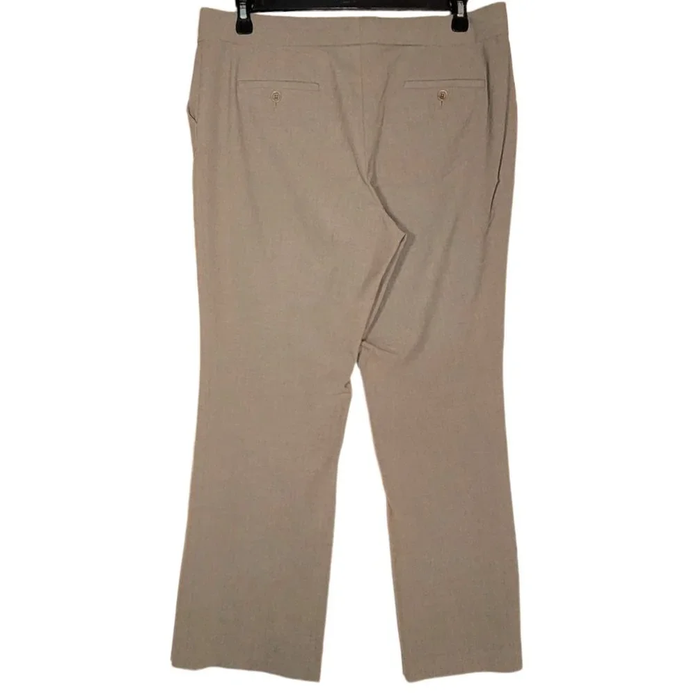 Talbots Petite Signature Boot Work Pant Trouser Women's 14P - Picture 2 of 3